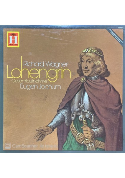 Rihard Wagner – B-Lohengrin 5 LP Box Set Plak