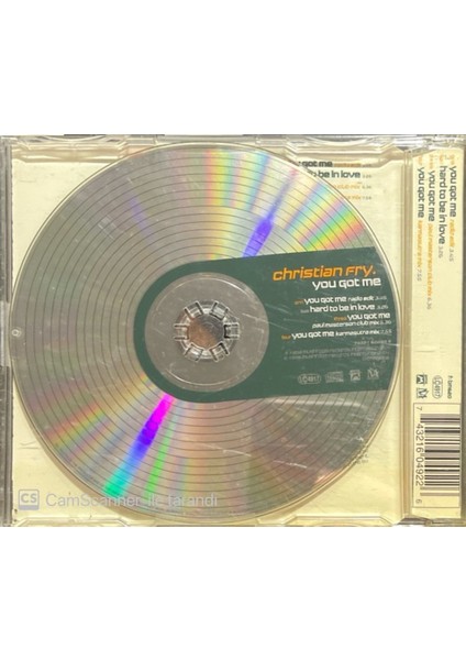 Christian Fry You Got Me Maxi Single CD