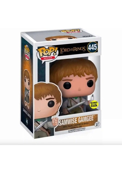 The Lord Of The Rings - Samwise Gamgee (Glow) #445 - Funko Pop! Vinyl Movies Figür