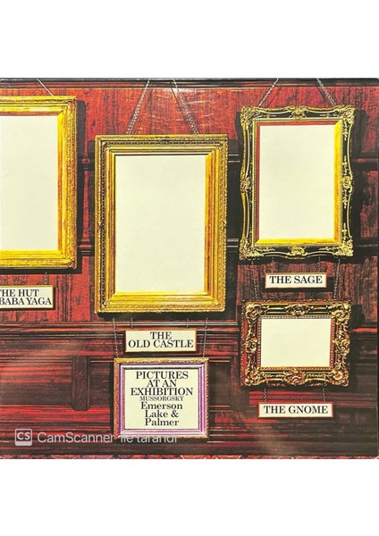 Emerson Lake Palmer Pictures At An Exhibition LP Plak