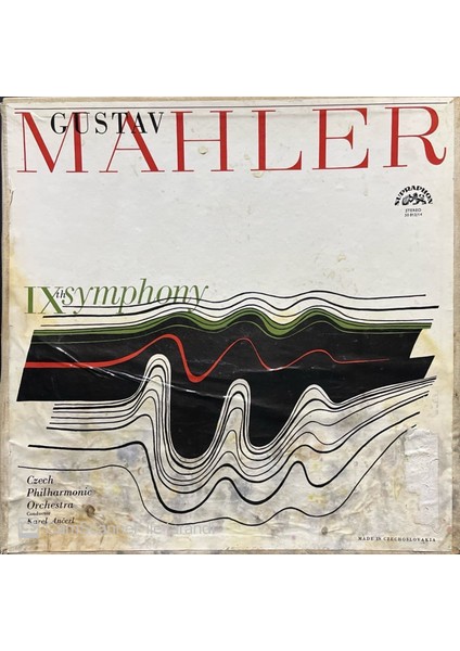 Gustav Mahler – LX Th Symphony 2 LP Box Set Plak