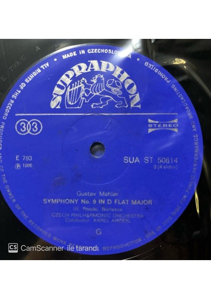 Gustav Mahler – LX Th Symphony 2 LP Box Set Plak fiyatları