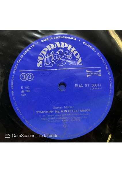 Gustav Mahler – LX Th Symphony 2 LP Box Set Plak modelleri