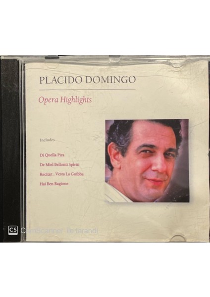 Placido Domingo – Opera Highlights CD
