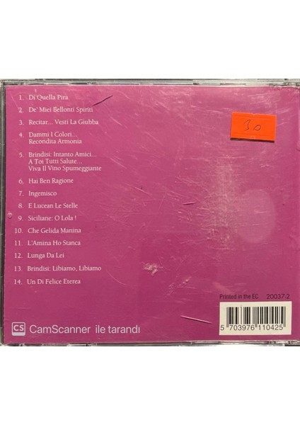 Placido Domingo – Opera Highlights CD fiyatları