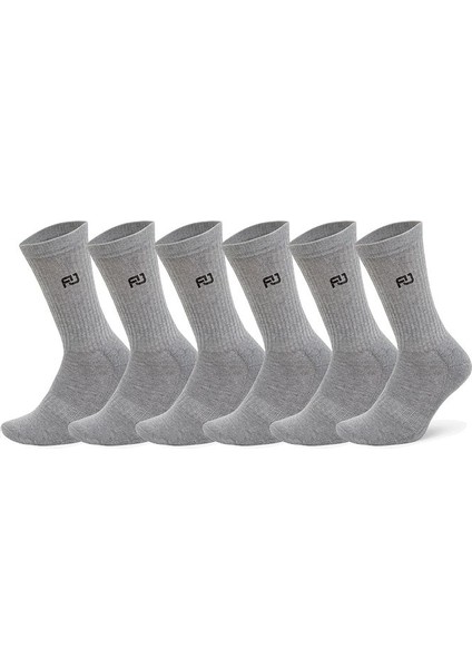 6 Çift Kutulu Premium Bay - Dikişsiz Spor Koşu Yürüyüş ve Antrenman Çorabı Walker