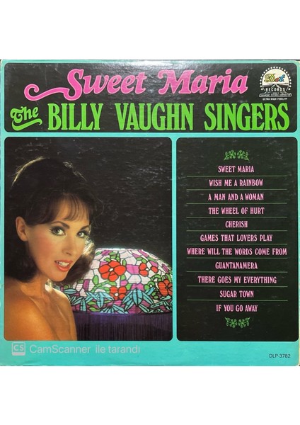 Sweet Maria – The Billy Vaughn Singers LP Plak