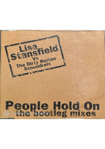 Lisa Stansfield Vs The Dirty Rotten Scoundrels Peeople Hold On The Bootleg Mixes Maxi Single CD