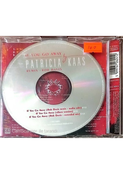 Patricia Kaas – If You Go Away Maxi Single CD