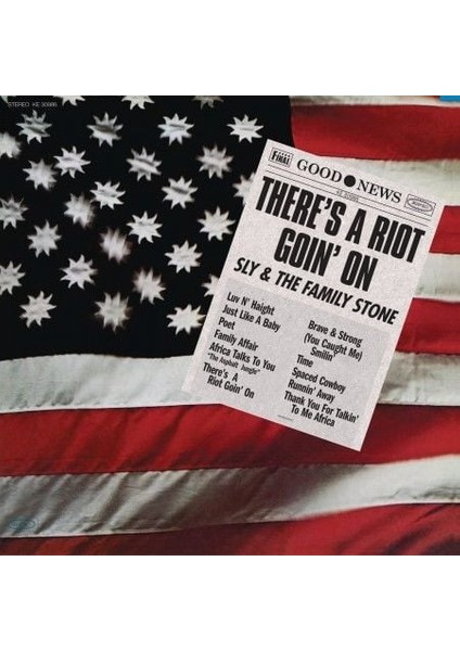 Sly - The Family Stone There's A Riot Goin' On (50TH Anniversary - Limited Edition - Red Vinyl) LP Plak