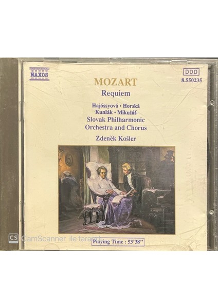 Mozart Requiem Classic CD