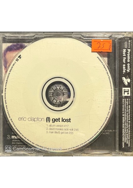 Eric Clapton (I) - Get Lost Maxi Single CD fiyatları