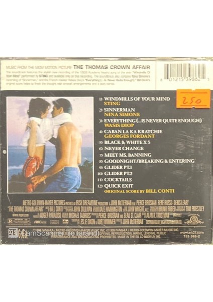 The Thomas Crown Affair Soundtrack CD fiyatları