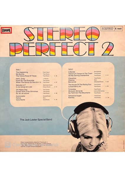 Stereo Perfect 2 LP Plak