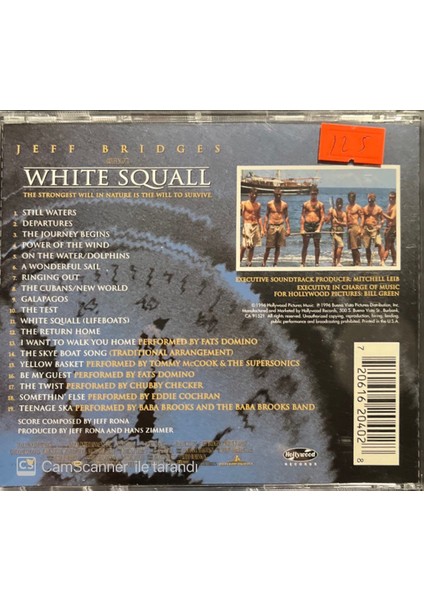 White Squall - Soundtrack CD