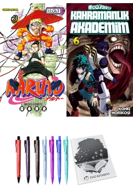 Naruto 12 ve Kahramanlık Akademim 6 2li Set