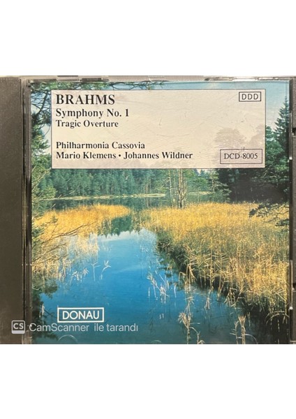 Brahms Symphony No.1 CD