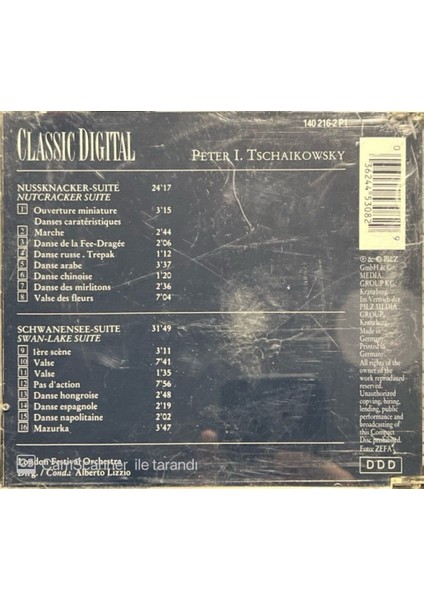 Classic Digital - Peter I. Tchaikowsky CD
