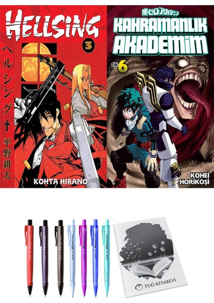 Hellsing 3 ve Kahramanlık Akademim 6 2li Set