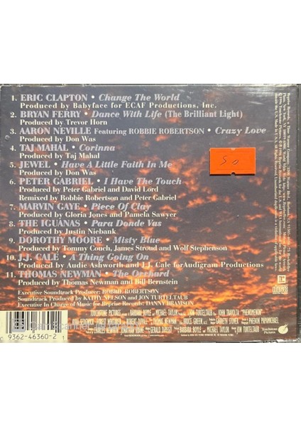John Travolta – Phenomenon Soundtrack CD