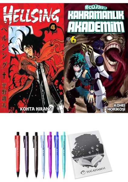Hellsing 4 ve Kahramanlık Akademim 6 2li Set