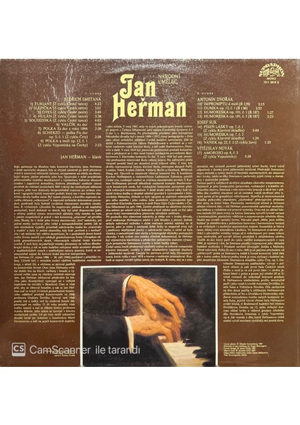 Bedrich Smetana – Klavirni Dilo Vı Double LP Plak