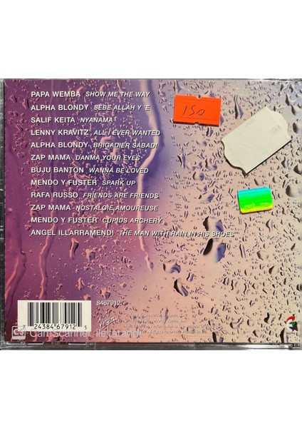 The Man With Rain In His Shoes Soundtrack CD fiyatları