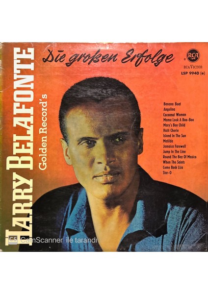 Harry Belafonte – Golden Records (Day-O) LP Plak