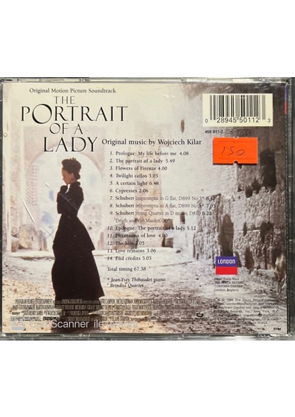 The Portrait Of A Lady Soundtrack CD fiyatları