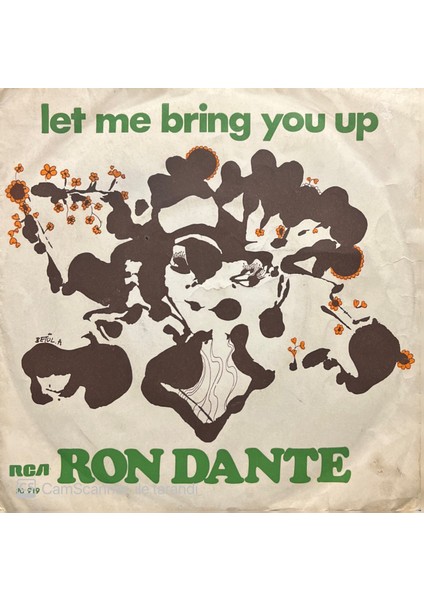 Ron Dante Let Me Bring You Up Çizim Kapak 45'lik Plak