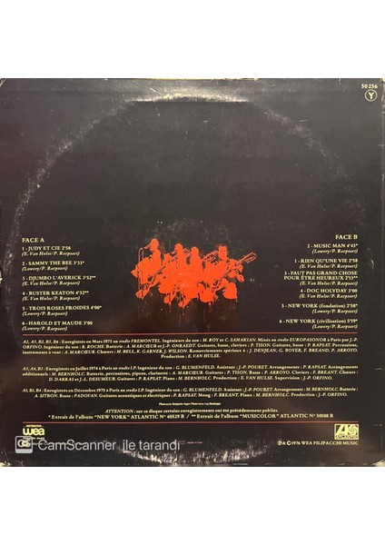 Pierre Rapsat Cudy - Cie LP Plak