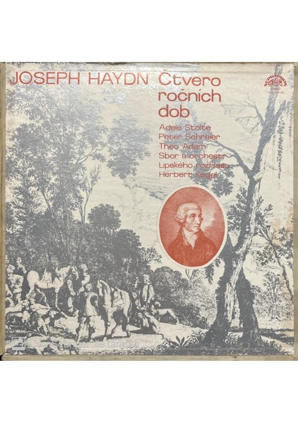 Joseph Haydn – Ctvero Rocnich Dob 3 LP Box Set Plak