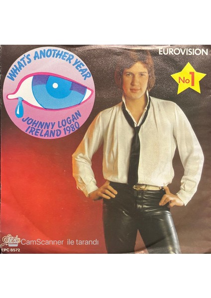 Johnny Logan – Ireland 1980 What's Another Year 45'lik Plak