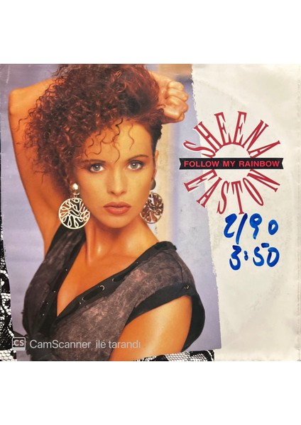 Sheena Easton – Follow My Rainbow 45'lik Plak