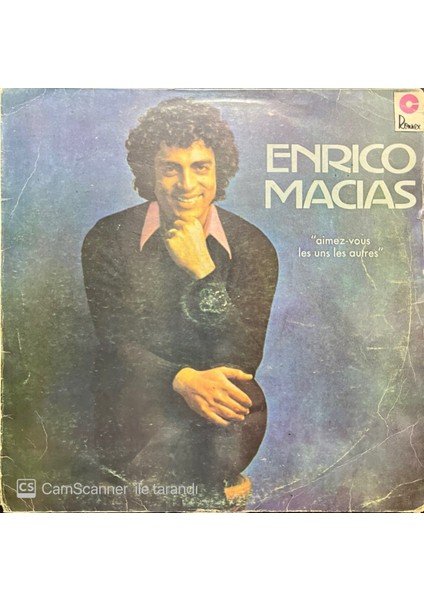 Enrico Macias – Aimez-Vous Les Uns Autres LP Plak