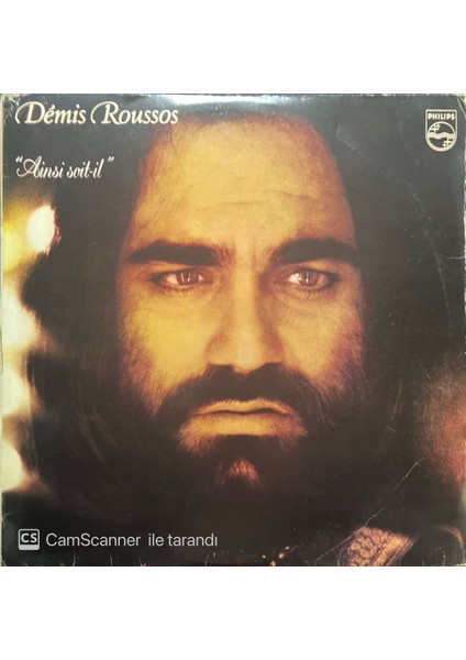 Demis Roussos – Ainsi Soit-Il LP Plak