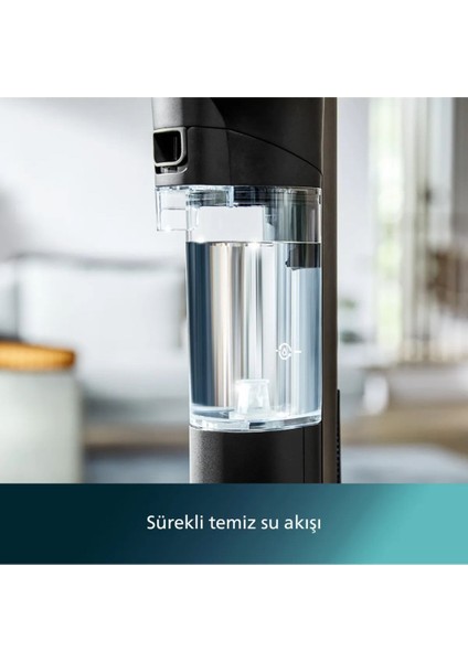 Aqua Trio 9000 Yeni Serisi Islak&kuru Dikey Süpürge, Tek Süpürge 3 Işlem, Otomatik Temizlik, LED Işıklı Başlık, Onerous Mutfak Tartısı Hediye