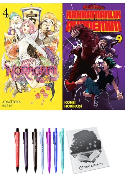 Noragami 4 ve Kahramanlık Akademim 9 2li Set