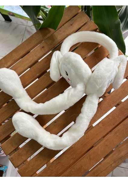 Stellalou Kulakları Hareket Eden Sesli Tavşan Peluş Kulaklık Taç