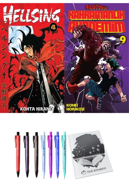 Hellsing 4 ve Kahramanlık Akademim 9 2li Set