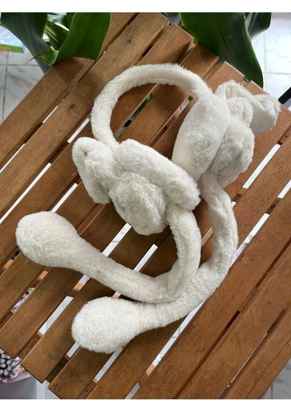 Kulakları Hareket Eden Sesli Fare Peluş Kulaklık Taç