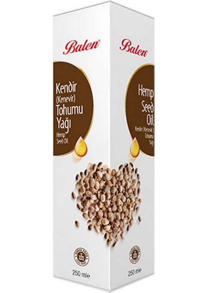 Kendir (Kenevir) Tohumu Yağı 250 ml