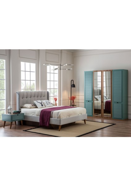 Vron Tva 4 Kapılı Yatak Odası Takımı