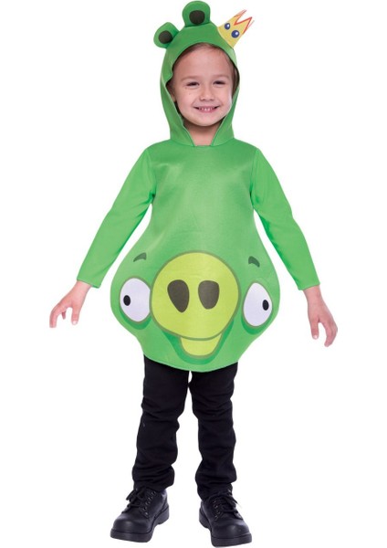 Angry Bird Kostümü Kral Domuzcuk