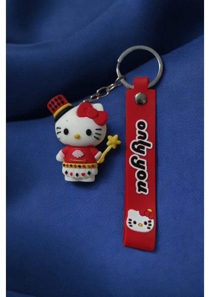 Hello Kitty 3D Çift Anahtarlık 2 Adet