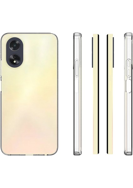 Oppo A38 Uyumlu Zore Süper Silikon Kapak-Şeffaf fırsatları