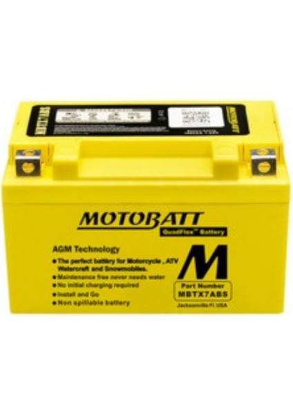 Motobatt Jel 2 Kutup 9 Ah 135 Cca Akü
