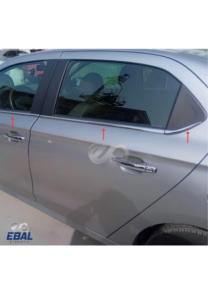 Peugeot 301 Krom Cam Çıtası 6 Parça 2012 ve Üzeri P.çelik