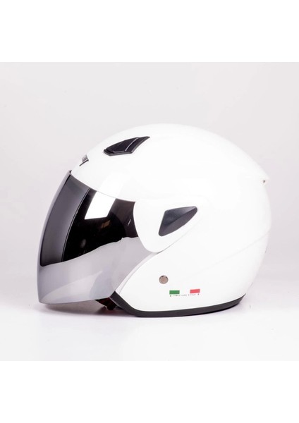 Sw 733-700 Beyaz Yarım Kask - Aynalı Cam fiyatları
