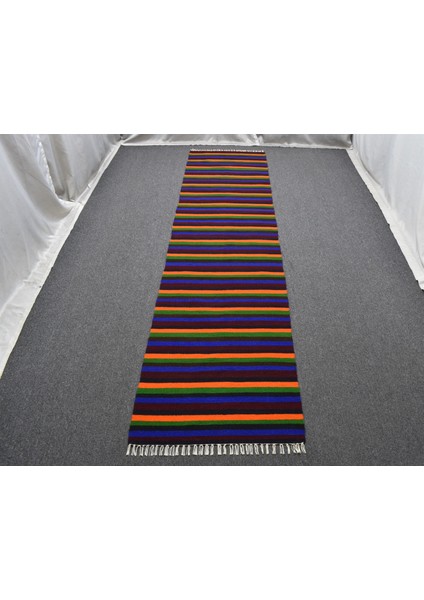 Yeni El Dokuma Benzersiz Otantik Sivas Yün Yolluk Kilim 5386